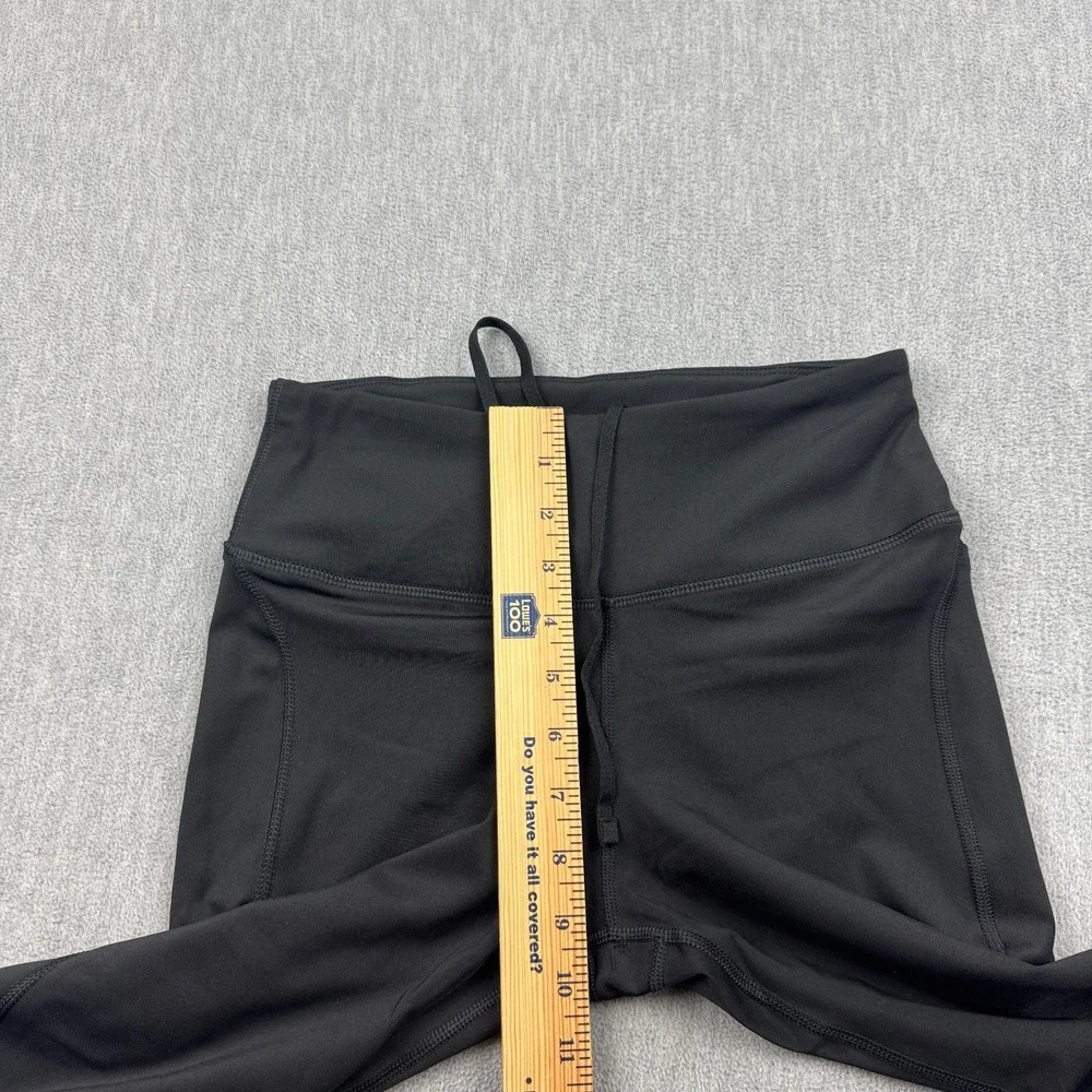 Nike Leggings Womens Small Black Dri Fit Epic Fast Cropped‎ Capri Training Yoga